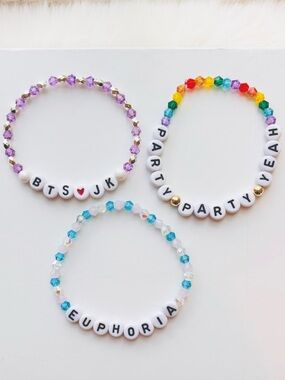 (3pcs) BTS JUNGKOOK BRACELET BUNDLE